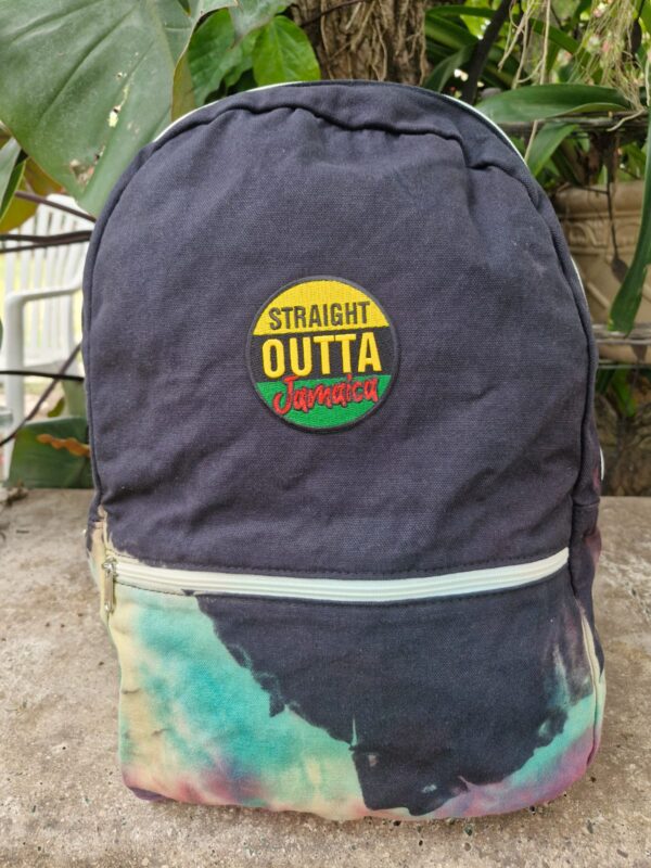 Jamaica Bag Pack Black / Blue tie-dyed