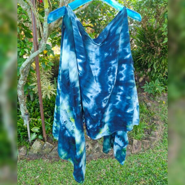 Tie-Dyed Versatile Poncho - Image 5