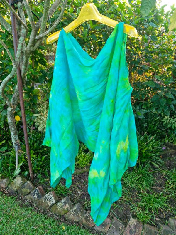 Tie-Dyed Versatile Poncho - Image 4